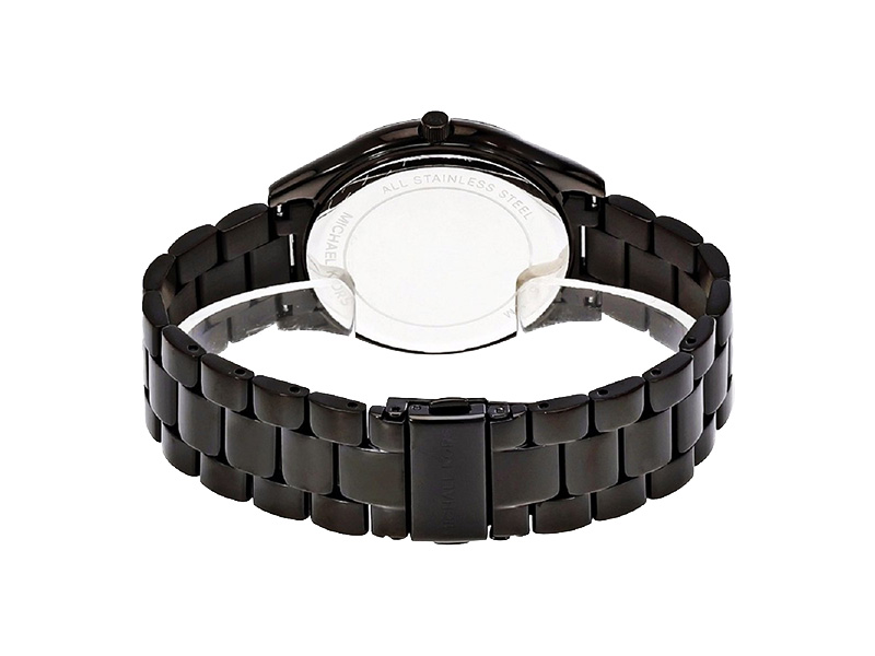 Michael Kors Slim Runway Black Ion Watch MK3589 – Mountain Watch Shop